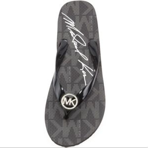 MK Signature Flip-Flop Jelly PVC | Jet Set Sandals